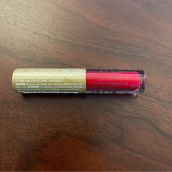 Stila Stay All Day Liquid Lipstick Makeup Fiery Red Beso Mini Size - New Sealed - Picture 3 of 4